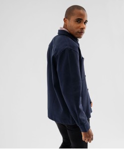 Surchemise en maille texturée et extensible homme[MISSING]